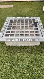 Asbaktegel  inbouw 27,5cm x 27,5 cm., Ophalen, Gebruikt