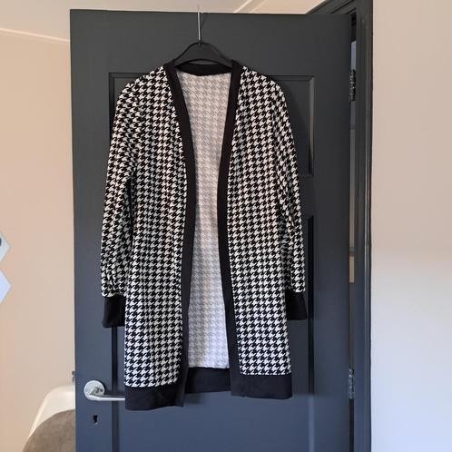 Pied-de-poule vest, maat S. Nieuw!, Kleding | Dames, Truien en Vesten, Nieuw, Maat 36 (S), Zwart, Ophalen of Verzenden