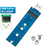 USB 3.0 Naar M.2 SATA NGFF SSD Reader Adapter 5Gbps B-M-Key, Ophalen of Verzenden, Nieuw