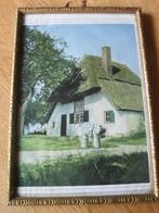 Retro / vintage schildertje /fotolijstje, Huis en Inrichting, Minder dan 50 cm, Gebruikt, Ophalen of Verzenden, Schilderij