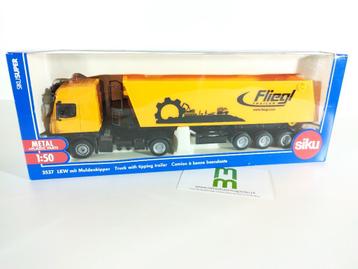 Siku Mercedes-Benz Actros met Fliegl kieptrailer beschikbaar voor biedingen