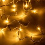 200 LED Kerstverlichting Warm Wit Buiten Kabel Transparant, Ophalen of Verzenden, Nieuw