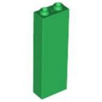 Lego Bouwstenen 1x2x5 groen 2 stuks, Ophalen of Verzenden, Gebruikt, Losse stenen, Lego