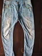 CLASSIC G STAR RAW ARC 3D SLIM STRETCH TAPERED JEANS 35/32!!, Kleding | Heren, Ophalen of Verzenden, Zo goed als nieuw, Blauw