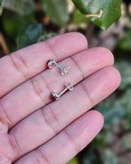 Barnsteen Oorknoppen Halina - Echt Zilver, Sieraden, Tassen en Uiterlijk, Oorbellen, Verzenden, Info@lavicollection.com, Nieuw