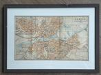 OUD! 100+ Geneve stadsplattegrond - kaart rond 1910, Boeken, Atlassen en Landkaarten, Europa Overig, Ophalen of Verzenden, Zo goed als nieuw
