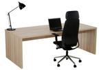 Directiebureau 220x100cm Natuurlijk eiken - SHOWMODELKORTING, Ophalen, Gebruikt