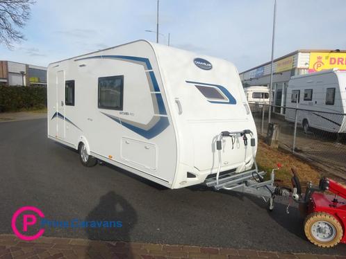 Caravelair Antares 450 QueensBed +Zitje+Mover, Caravans en Kamperen, Caravans, Bedrijf, tot en met 4, 750 - 1000 kg, Caravelair