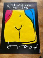 Herman Brood - poster - artiesten ingang, Ophalen of Verzenden