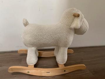 Schattig Schommel Schaapje - Tiamo Wood Collection beschikbaar voor biedingen