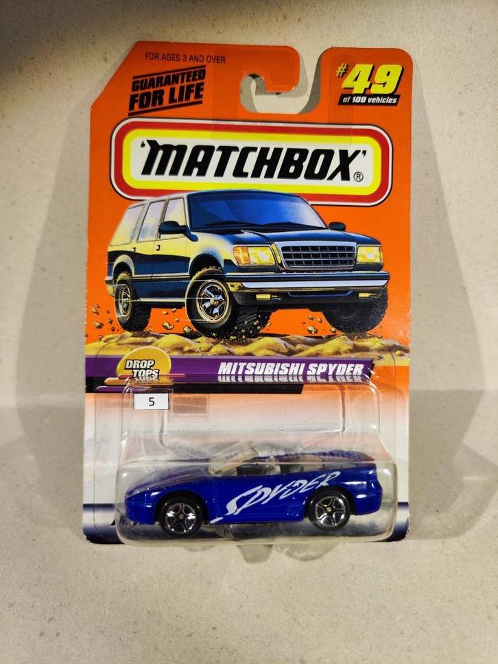 Matchbox Mitsubishi Spyder, Hobby en Vrije tijd, Modelauto's | Overige schalen, Nieuw, Auto, Ophalen of Verzenden