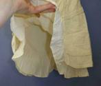 IKKS creme laagjes rokje met naam op riempje mt 140 25828, Kinderen en Baby's, Kinderkleding | Maat 140, IKKS, ., Ophalen of Verzenden