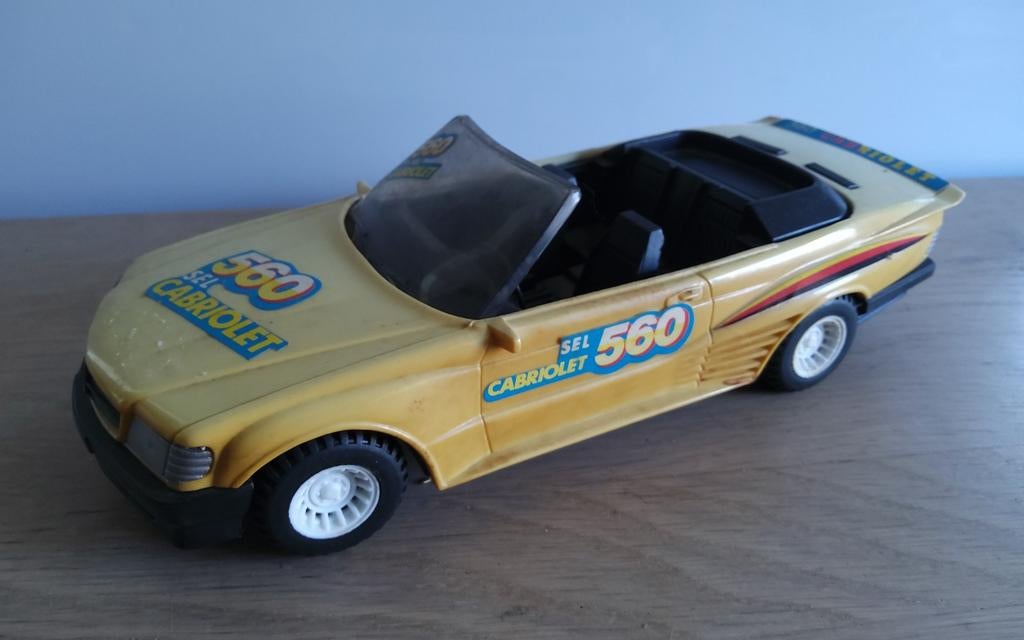 Vintage SFL 560 SEL Cabriolet Speelgoedauto, Ophalen of Verzenden, Gebruikt