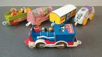 Disney trein - Circus Locomotive, Ophalen of Verzenden, Mickey Mouse, Zo goed als nieuw, Beeldje of Figuurtje