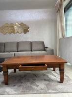 Houten salontafel, Huis en Inrichting, Gebruikt, 100 tot 150 cm, Eikenhout, Minder dan 50 cm