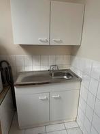 Net bijkeuken wasmeubel met bovenkast – compleet set, Ophalen, Gebruikt, Wit