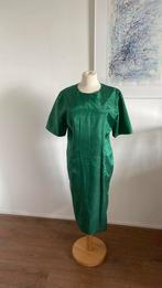 Vintage jurk, Ophalen of Verzenden, Zo goed als nieuw, Groen, Onder de knie