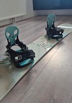 Snowboard K2 Luna 154cm directional twin incl. bindingen, Ophalen of Verzenden, Gebruikt, Board