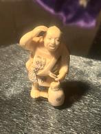 Antieke Japanse Netsuke, Ophalen of Verzenden