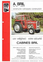 Cabine folders TIM  Ford en MF en verzamel folder, Ophalen, Zo goed als nieuw, Folder