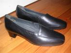 Zwarte zachtleren pumps met hak van Verhulst, maat 40,5, Pumps, Verzenden, Zwart, Verhulst