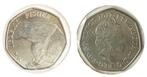 Engeland - 50p of 50 penny 2017 - Mr. Jeremy Fisher - UNC, Verzenden, Overige landen, Losse munt