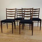 Vintage Pastoe Cees Braakman SB09 eetkamer stoelen, Huis en Inrichting, Stoelen, Ophalen, Hout, Gebruikt, Bruin