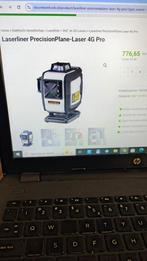 Laserliner PrecisionPlane-Laser 4G Pro (met problemen), Ophalen of Verzenden, Gebruikt, Overige meters