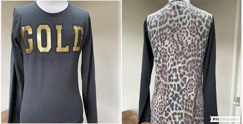VINGINO shirt gouden letters NIEUW maat 164 DJ, Kinderen en Baby's, Kinderkleding | Maat 164, Nieuw, Meisje, Shirt of Longsleeve