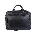 Presly&Sun - Colin - Leren Laptoptas 15'' KL-Zwart, Computers en Software, Laptoptassen, Ophalen of Verzenden, 15 inch, Nieuw