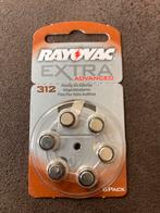 Hoortoestel batterijen - Rayovac - 312, Audio, Tv en Foto, Accu's en Batterijen, Nieuw, Ophalen of Verzenden