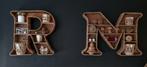 Riviera maison rattan letters letterbak letterplanken, Huis en Inrichting, Woonaccessoires | Wanddecoraties, Ophalen, Zo goed als nieuw