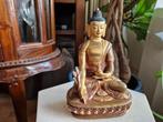 Boeddha Medicijn Boeddha uit Nepal gold face, Ophalen of Verzenden, Zo goed als nieuw