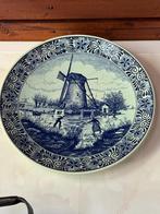 Vintage Blauw-Witte Wandborden Set van 3, Ophalen of Verzenden