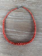 Bloedkoraal ketting, Ophalen of Verzenden, Overige materialen, Ketting