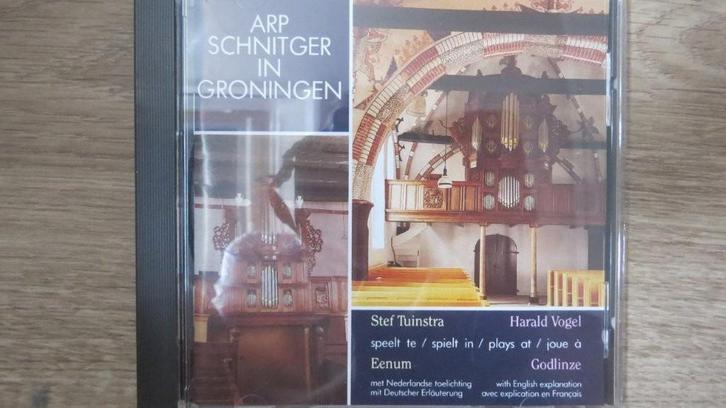 Cd orgel: Arp Schnitger in Groningen, Stef Tuinstra, Harald, Cd's en Dvd's, Cd's | Klassiek, Zo goed als nieuw, Overige typen