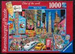 Ravensburger puzzel Cities of the World "New York", Ophalen of Verzenden, 500 t/m 1500 stukjes, Zo goed als nieuw, Legpuzzel