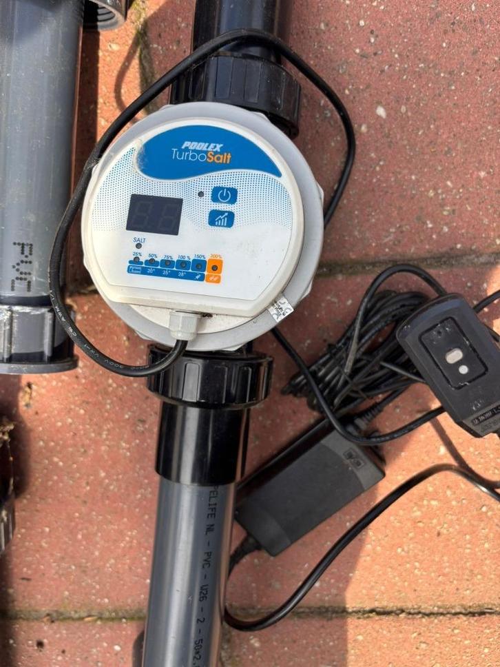 Poolex TurboSalt Zoutelektrolyse (tot 30.000 liter), Tuin en Terras, Zwembad-toebehoren, Zo goed als nieuw, Overige typen, Ophalen