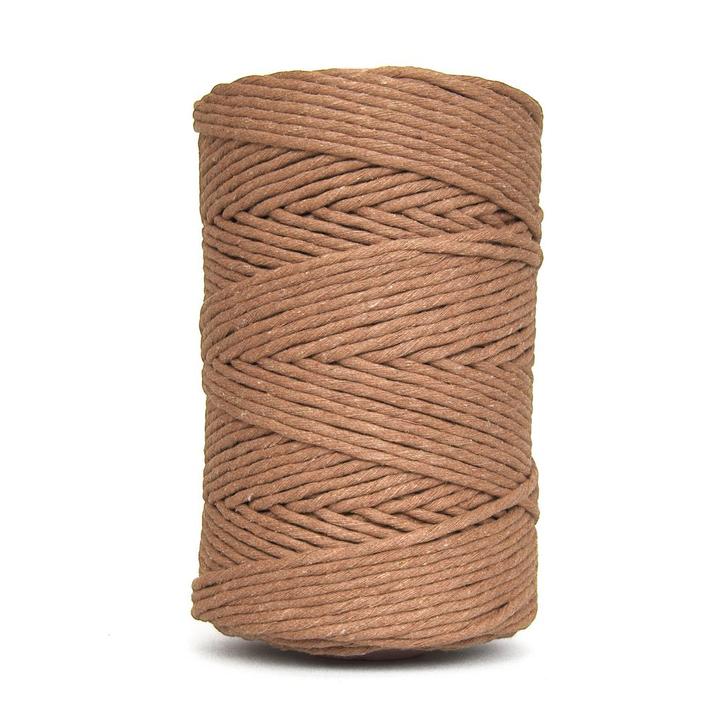 1 kilo200 meter gerecycled katoen touw Mocha macrame garen, Hobby en Vrije tijd, Overige Hobby en Vrije tijd, Nieuw, Ophalen of Verzenden