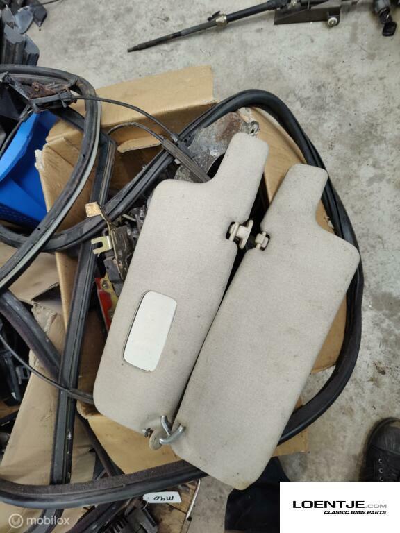 set zonnekleppen bmw e30 325i 320i 318i 316i, Auto-onderdelen, Interieur en Bekleding, BMW, Gebruikt, Ophalen of Verzenden