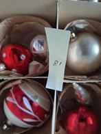 Oud doosje gekleurde kerstballen, Diversen, Kerst, Ophalen of Verzenden