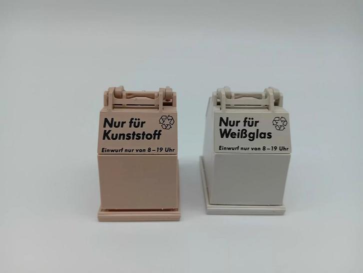 SIKU GLASCONTAINER RECYCLING, Hobby en Vrije tijd, Modelauto's | 1:50, Nieuw, Bus of Vrachtwagen, SIKU, Ophalen of Verzenden