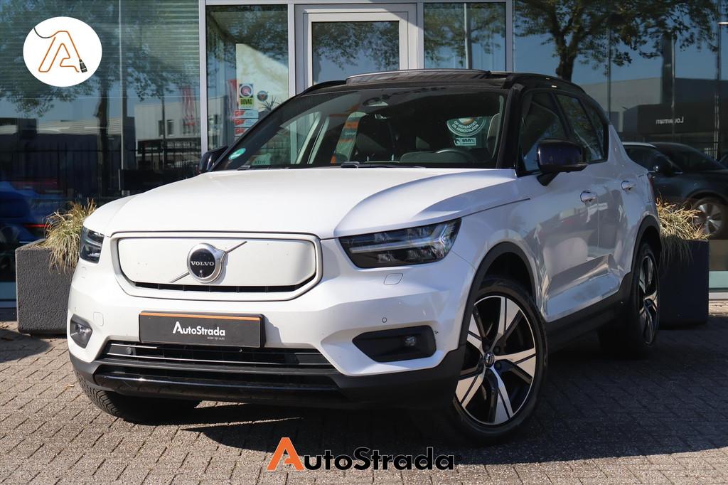 Volvo Xc40 P8 408pk AWD Pure Electric R-DESIGN I Pano I Warm, Auto's, Volvo, Bedrijf, Te koop, XC40, 360° camera, 4x4, ABS, Achteruitrijcamera