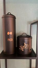 Pasta en uien pot, Ophalen of Verzenden, Overige materialen, Pot, Bus of Blik