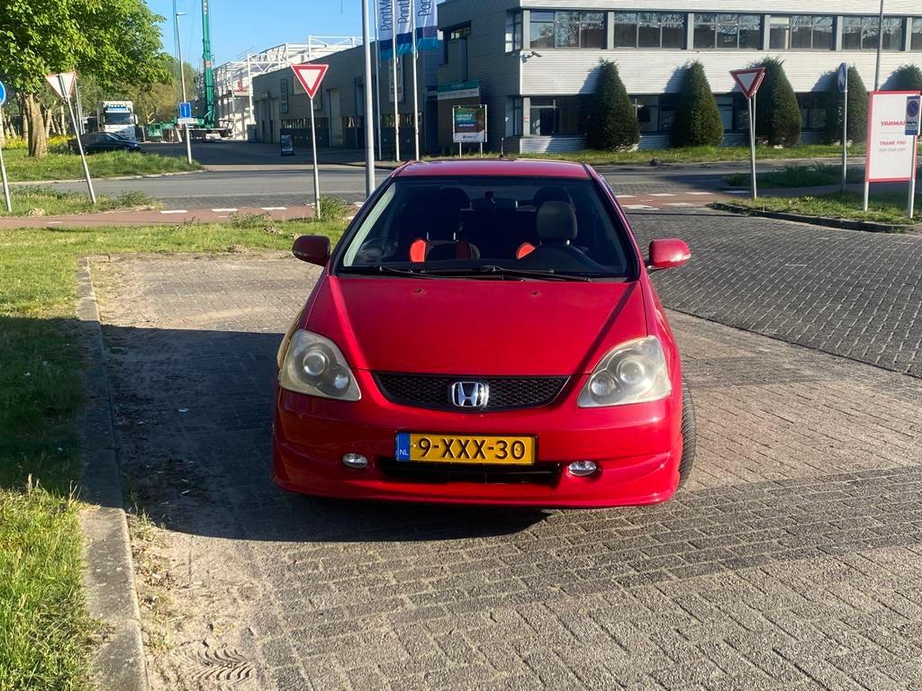 Honda 2005 Rood, Voorwielaandrijving, Zwart, 4 cilinders, 1396 cc