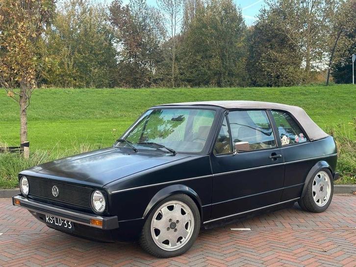 Volkswagen Golf 1 Cabriolet 1.8 2H 72KW U9, RS-LD-33, Auto's, Volkswagen, Bedrijf, Golf, Open dak, Benzine, Cabriolet, Handgeschakeld