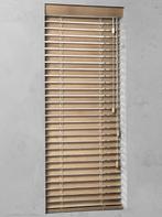 Houten jaloezie 50 mm 54.2x162 Naturel Abachi hout nieuw, Ophalen, Nieuw, 50 tot 100 cm, Bruin