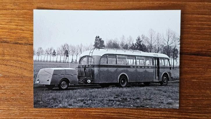 Foto BUS GADO Groningen 2408, Verzamelen, Spoorwegen en Tramwegen, Gebruikt, Bus of Metro, Overige typen, Verzenden