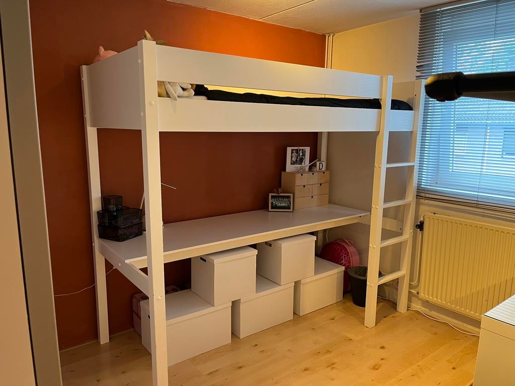 Hoogslaper Petite Amelie met bureau, Ophalen, Gebruikt, Hoogslaper