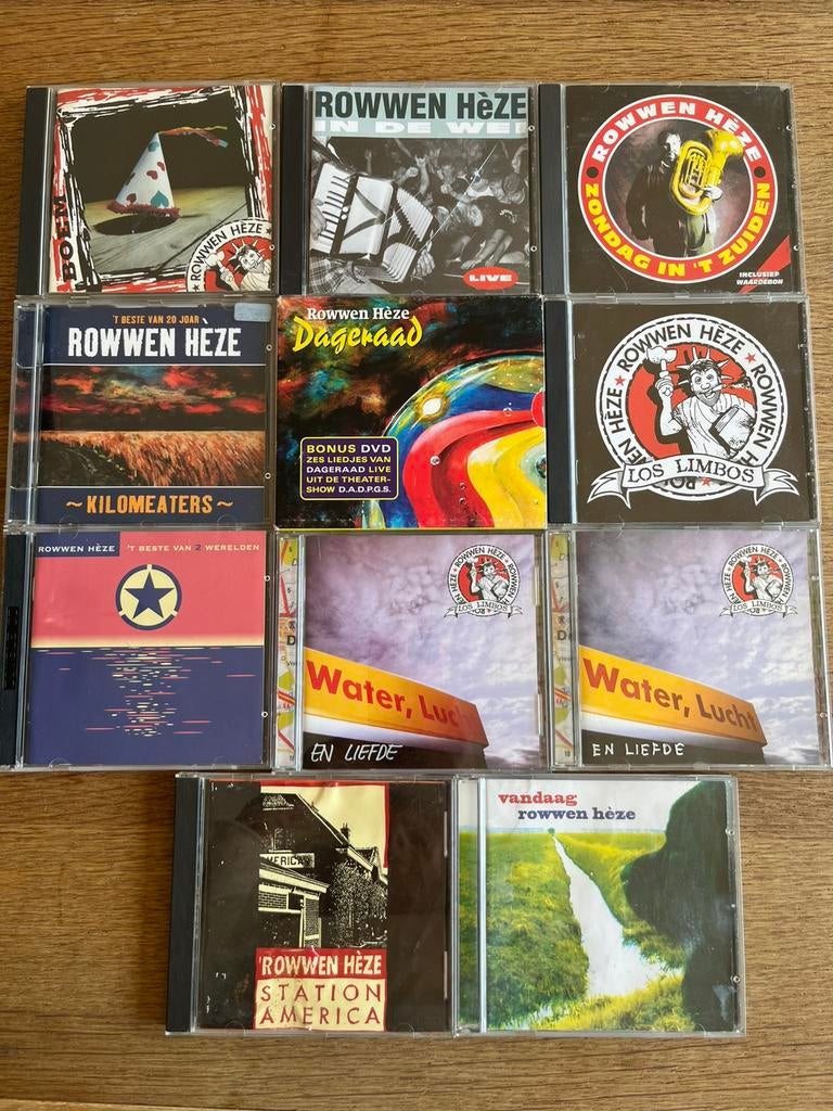Rowwen heze, cd collectie, Ophalen of Verzenden, 1980 tot 2000, Zo goed als nieuw